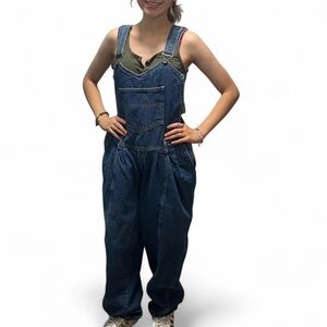 Vintage Denim Jean St. Tropez Overalls